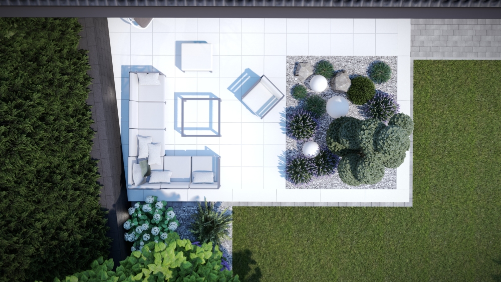 Nowoczesny ogród 01 Ropczyce