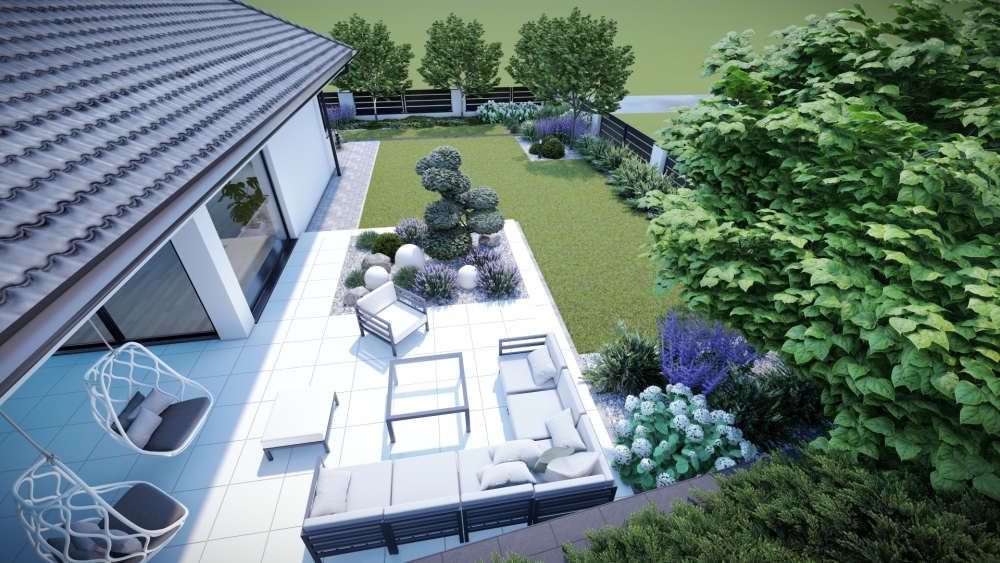 Nowoczesny ogród 04 Ropczyce