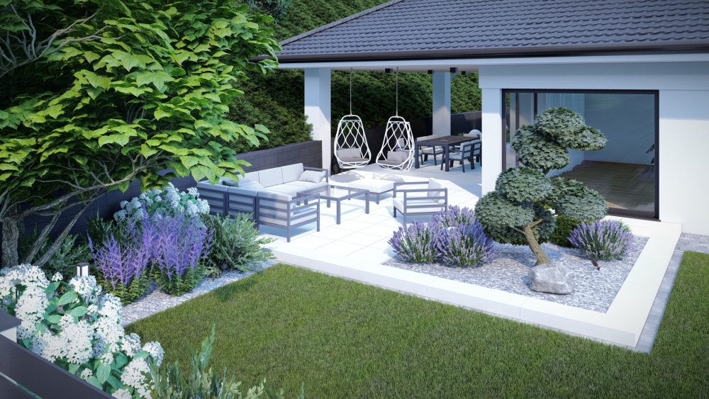 Nowoczesny ogród 05 Ropczyce