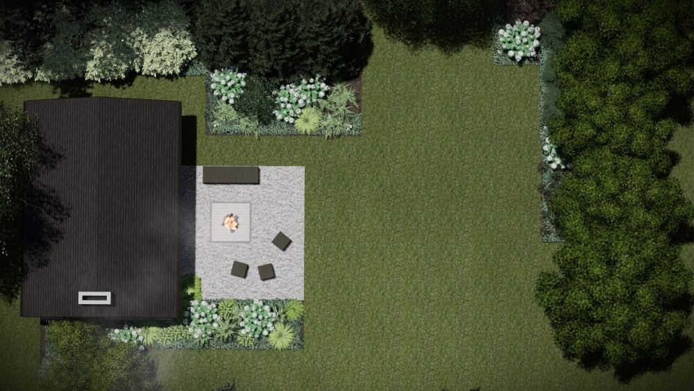 Ogród w lesie II 03