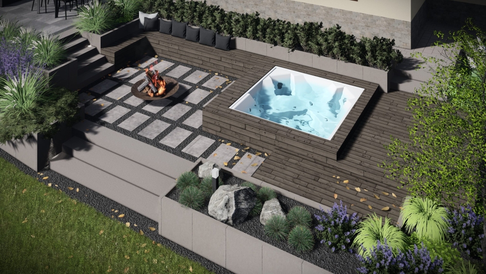 Rzeszów Taras z jacuzzi II 13